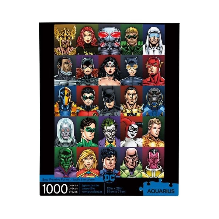 DC Comics, Palapeli Character Faces 1000 palaa