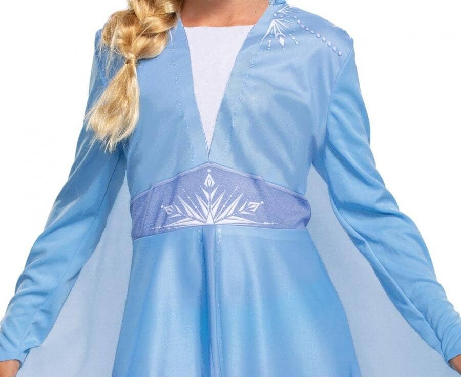 Frozen 2 Elsa Naamiaisasu Lapsille 5-8 vuotta