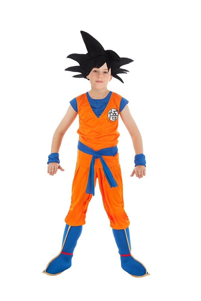 Naamiaisasu Goku Saiyan lapsille 9-12 vuotta