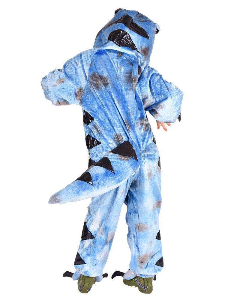 Dinosaurus T-Rex Jumpsuit Naamiaisasu Lapset 3-5 vuotta