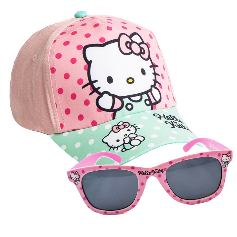 Hello Kitty - Lippis ja aurinkolasit lapsille