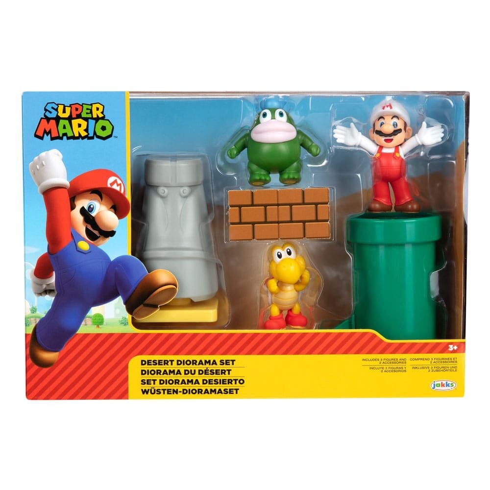 Super Mario Bros - Diorama Setti Autiomaa