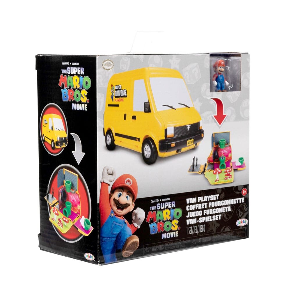 Super Mario Bros - Leikkisetti Pakettiauto