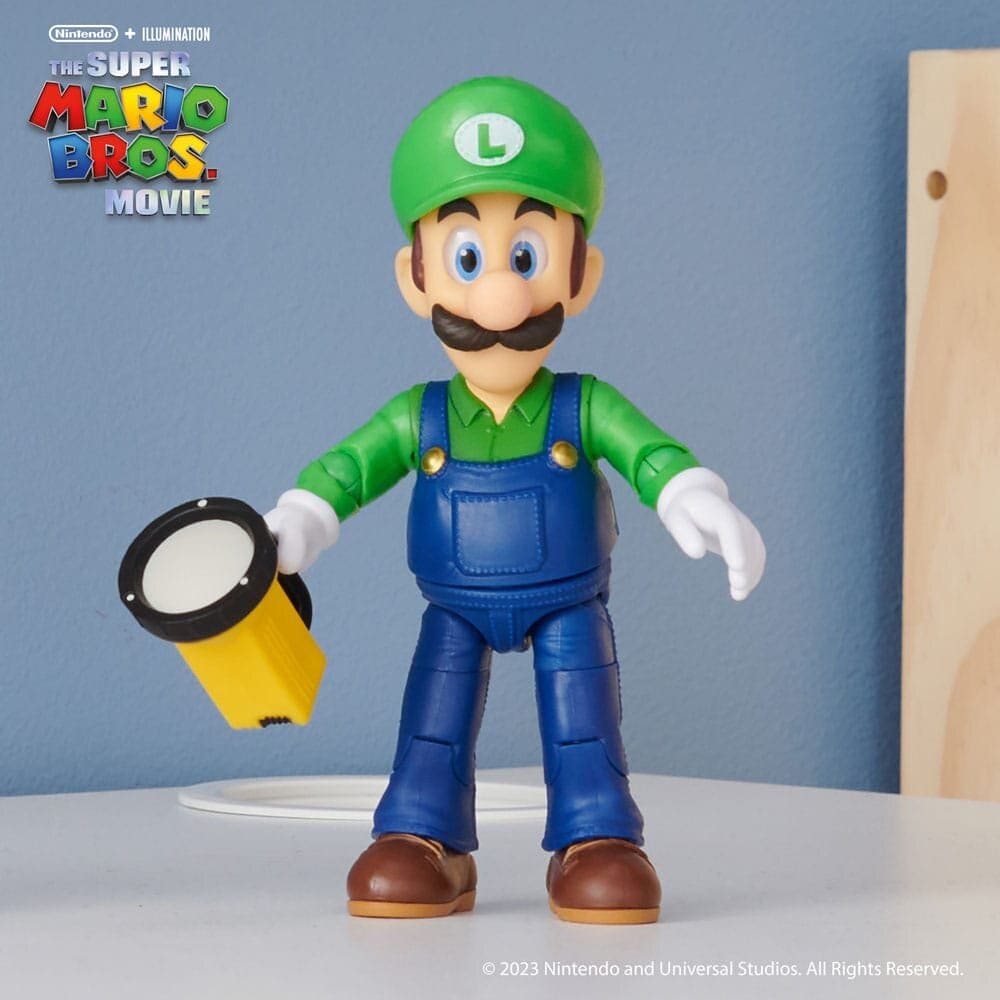 Super Mario Bros - Keräilyhahmo Luigi 18 cm