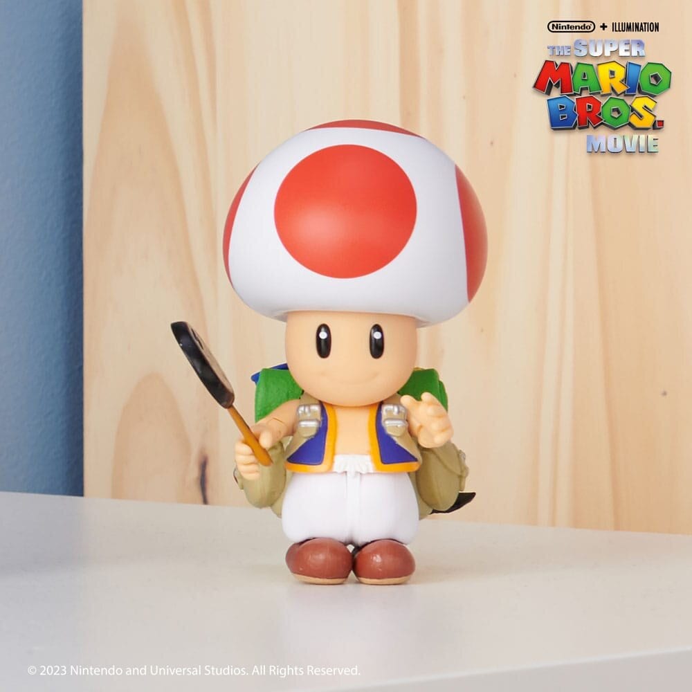 Super Mario Bros - Toad keräilyhahmo 13 cm