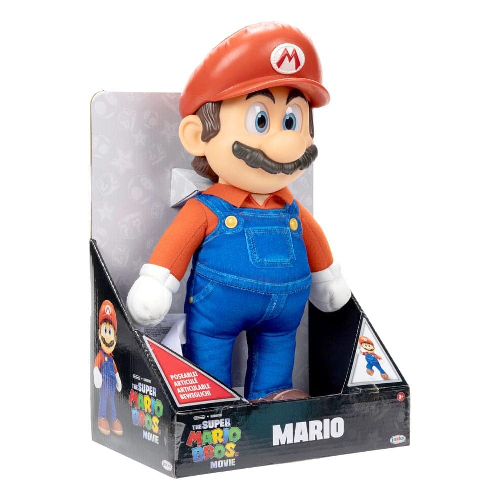 Super Mario Bros - Pehmolelu Mario Deluxe 30 cm