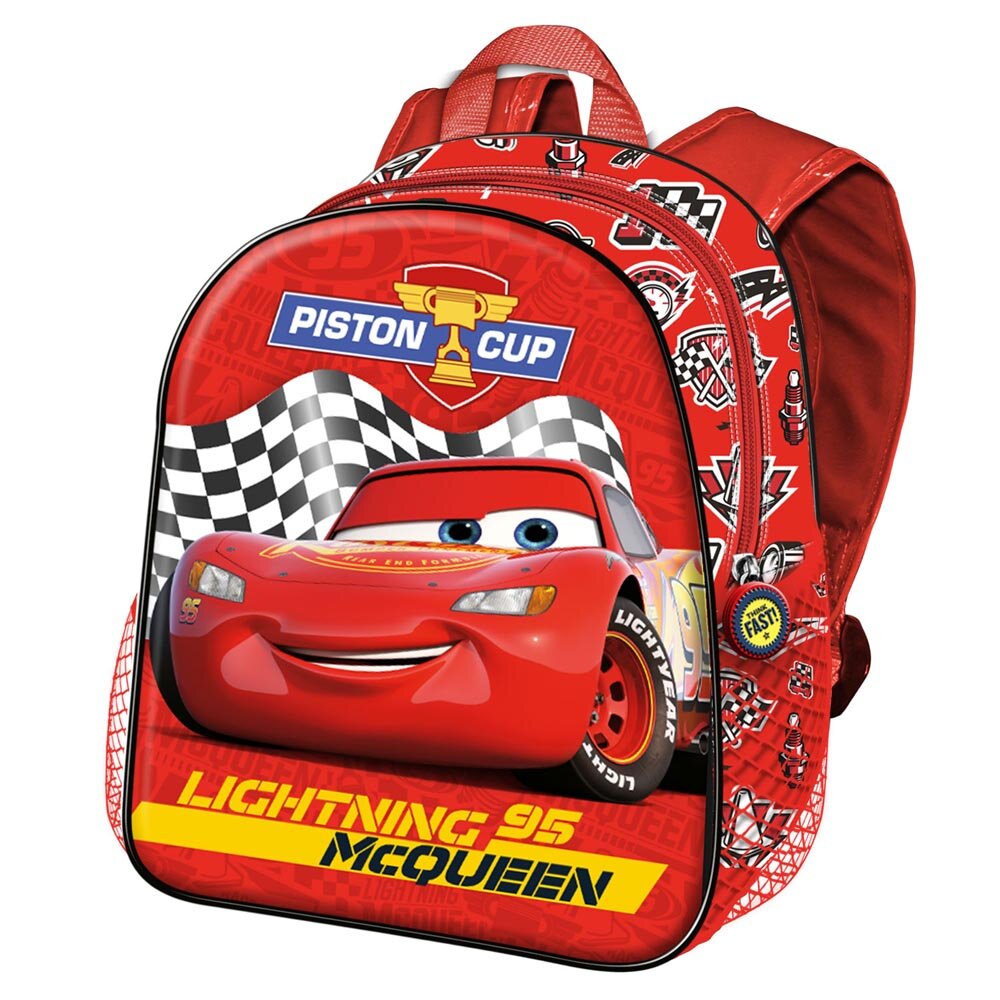 Reppu Disney Cars Lasten koko 3D