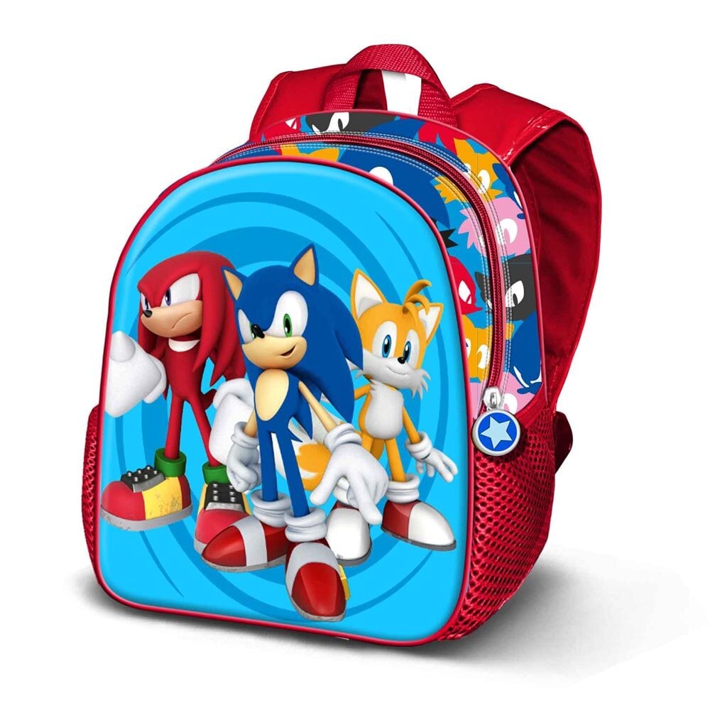 Reppu Sonic Friends Lasten koko 3D