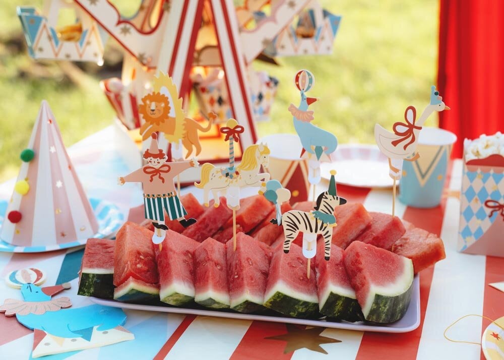 Sirkus Caketoppers 6 kpl