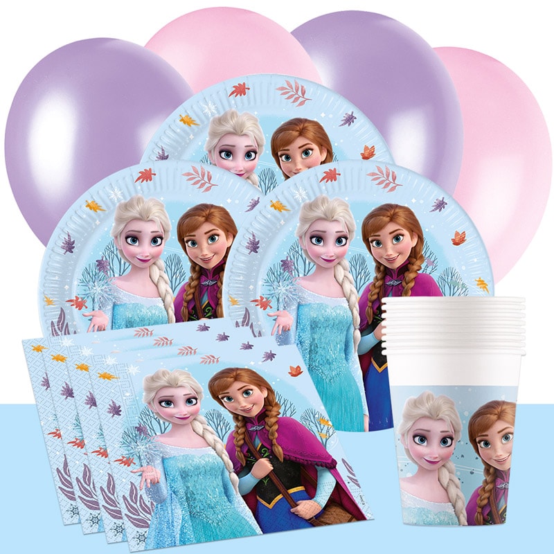 Disney Frozen - Juhlasetti 8-24 henkilöä