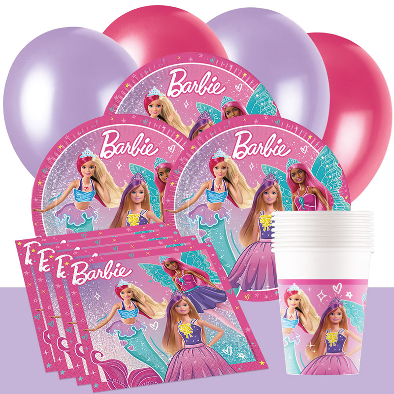 Barbie - Juhlasetti 8-24 henkilölle
