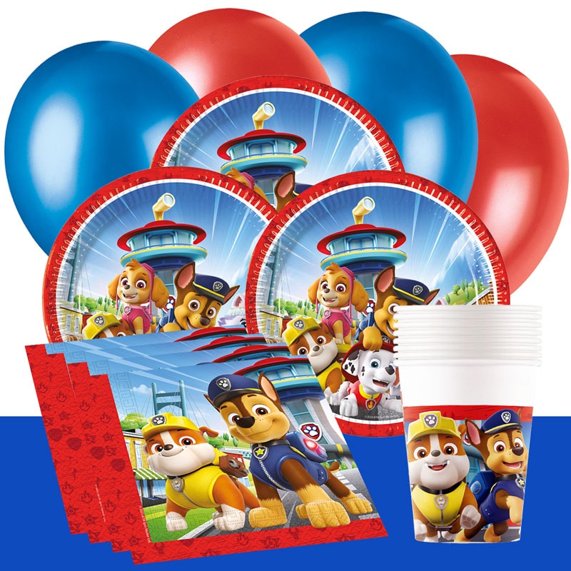 Paw Patrol Rescue Heroes - Juhlasetti 8-24 henkilöä