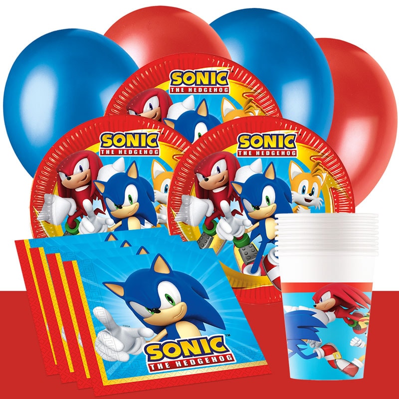 Sonic the Hedgehog - Juhlasetti 8-24 henkilölle