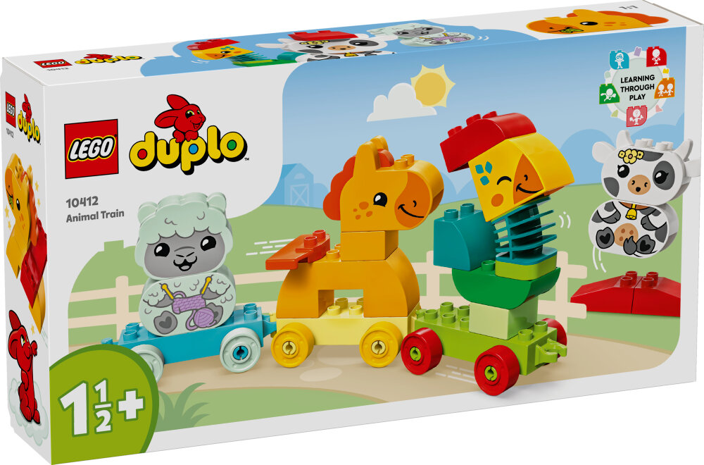 LEGO Duplo - Eläinjuna 1+