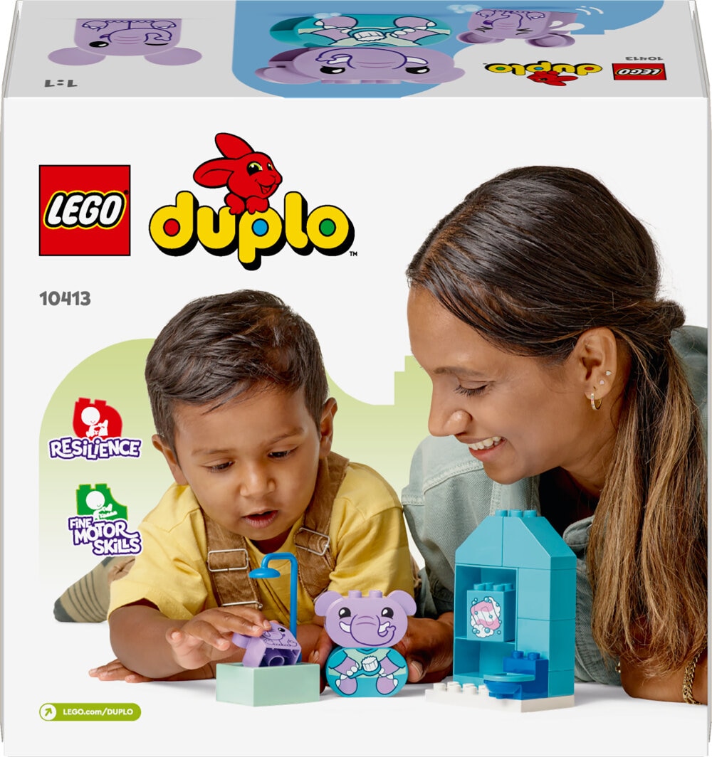 LEGO Duplo - Päivätoimet: Kylpyhetki 1+