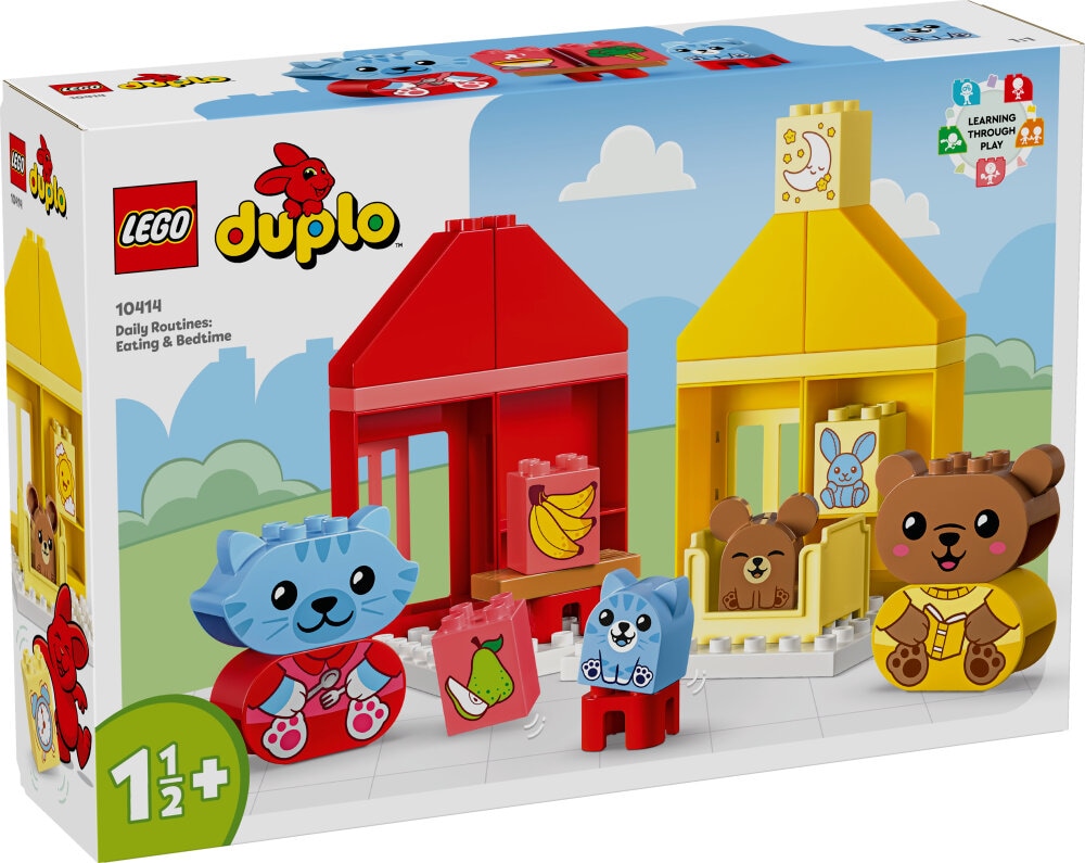 LEGO Duplo - Päivätoimet: Ruokailu ja nukkumaanmeno 1+