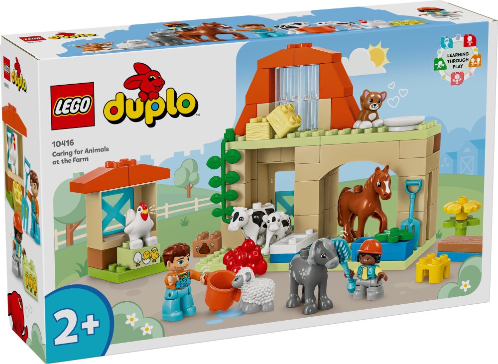 LEGO Duplo - Eläinten hoitoa maatilalla 2+