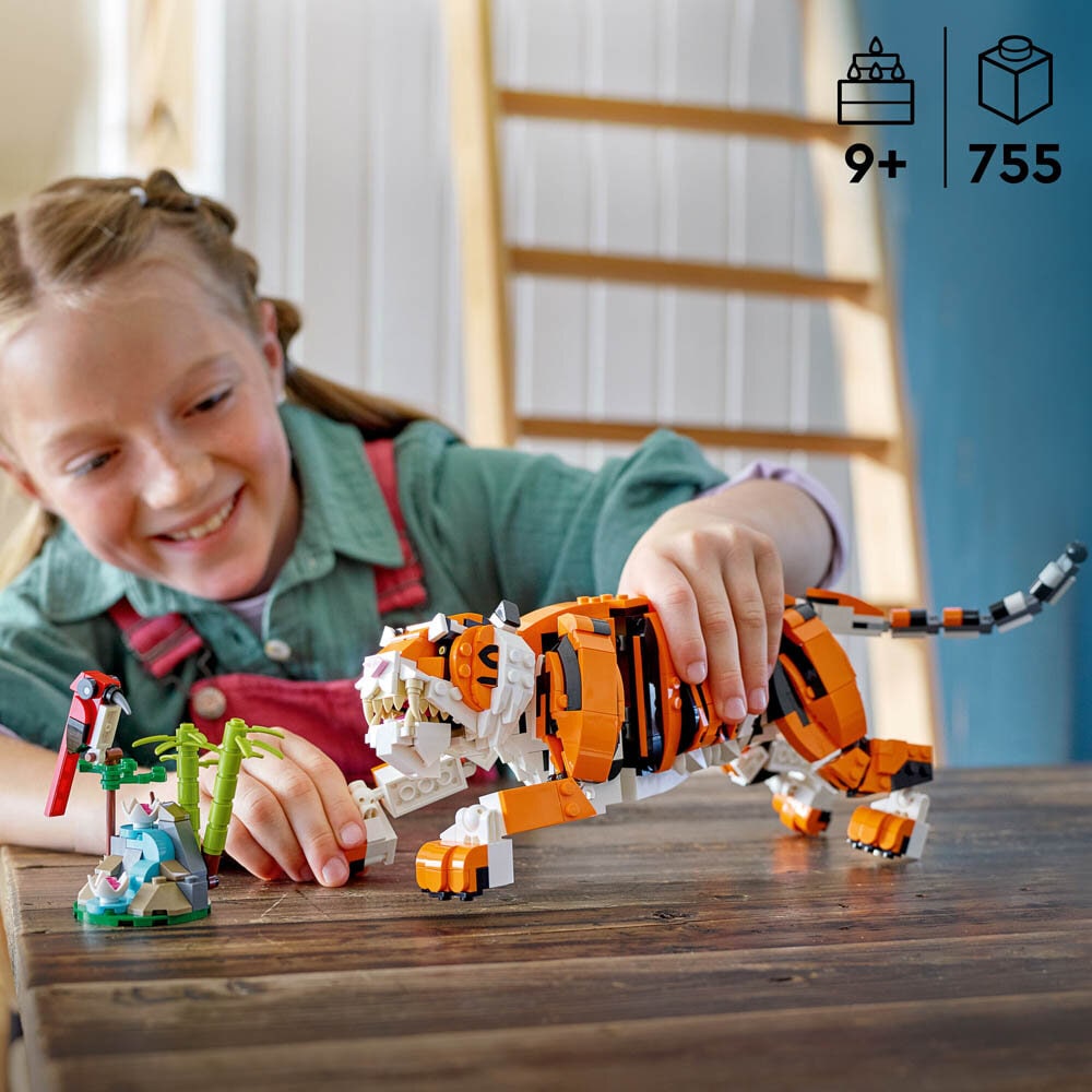 LEGO Creator - Majesteettinen tiikeri 9+
