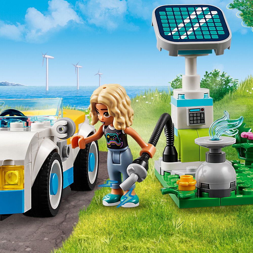 LEGO Friends - Sähköauto ja latausasema 6+