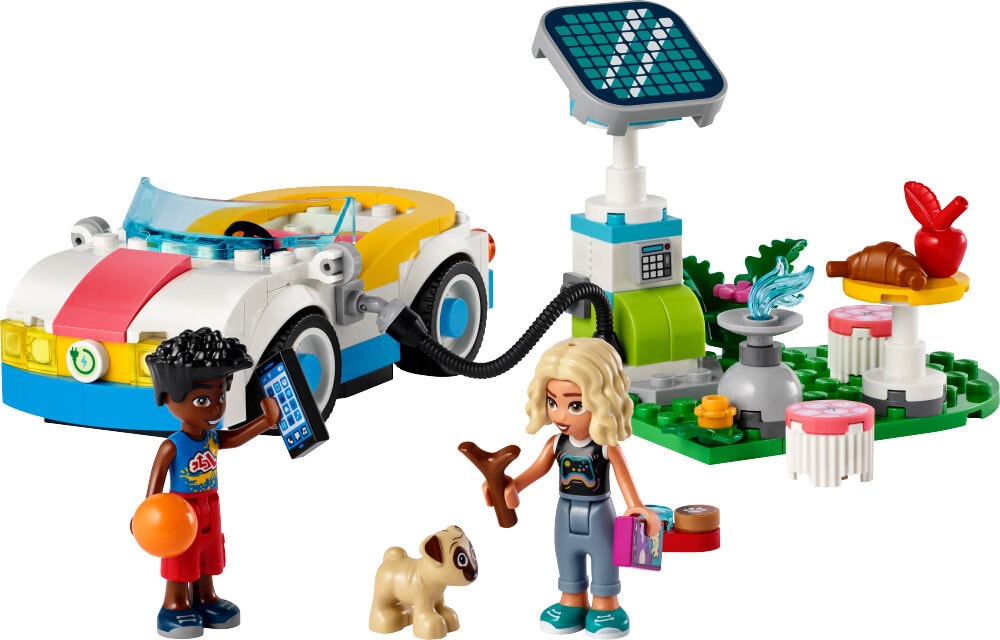 LEGO Friends - Sähköauto ja latausasema 6+