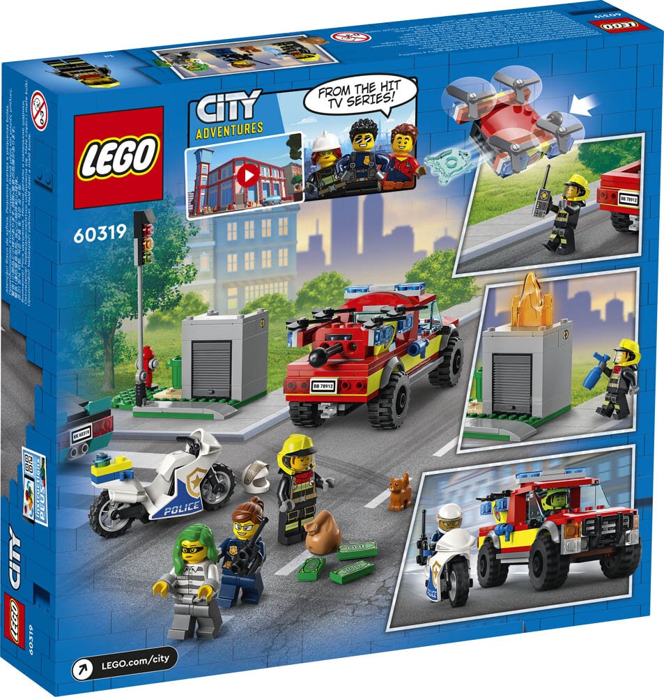 LEGO City, Sammutustehtävä ja poliisin takaa-ajoyksikkö 5+