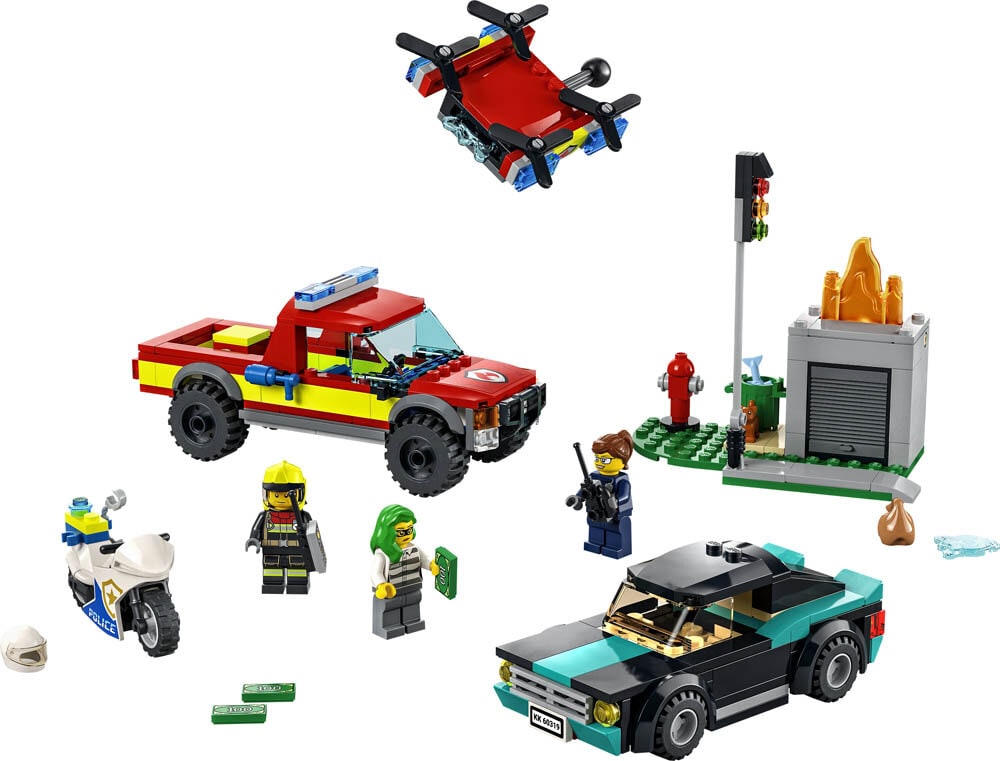 LEGO City, Sammutustehtävä ja poliisin takaa-ajoyksikkö 5+