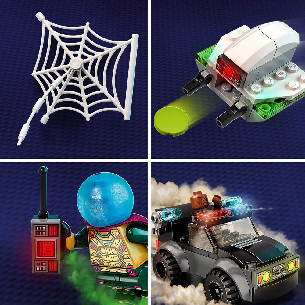 LEGO Marvel - Spider-Man ja Mysterion dronekopterihyökkäys 4+