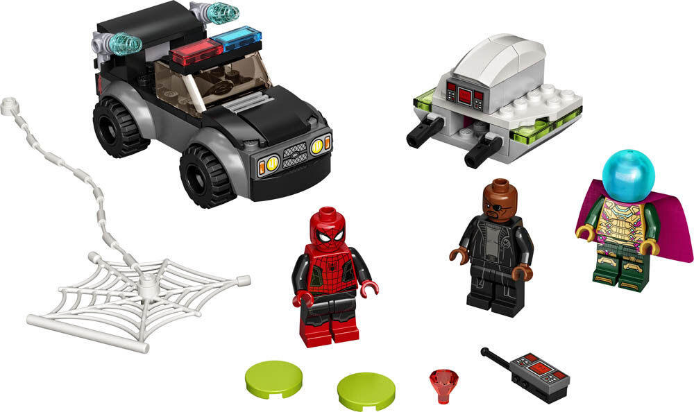 LEGO Marvel - Spider-Man ja Mysterion dronekopterihyökkäys 4+
