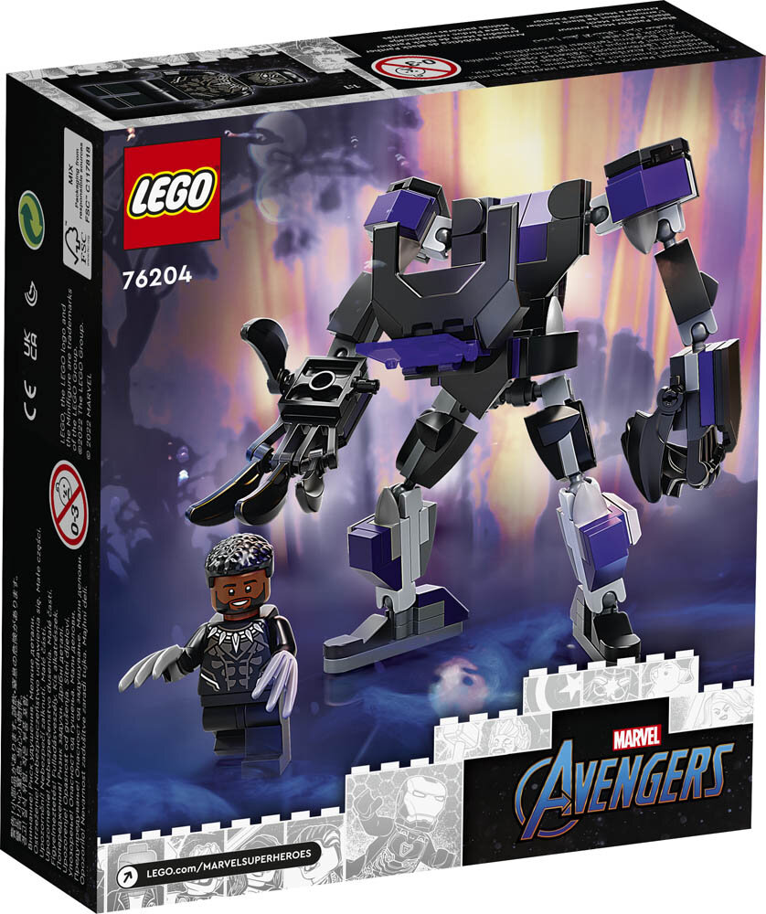 LEGO Marvel, Musta Pantteri -robottipuku 7+