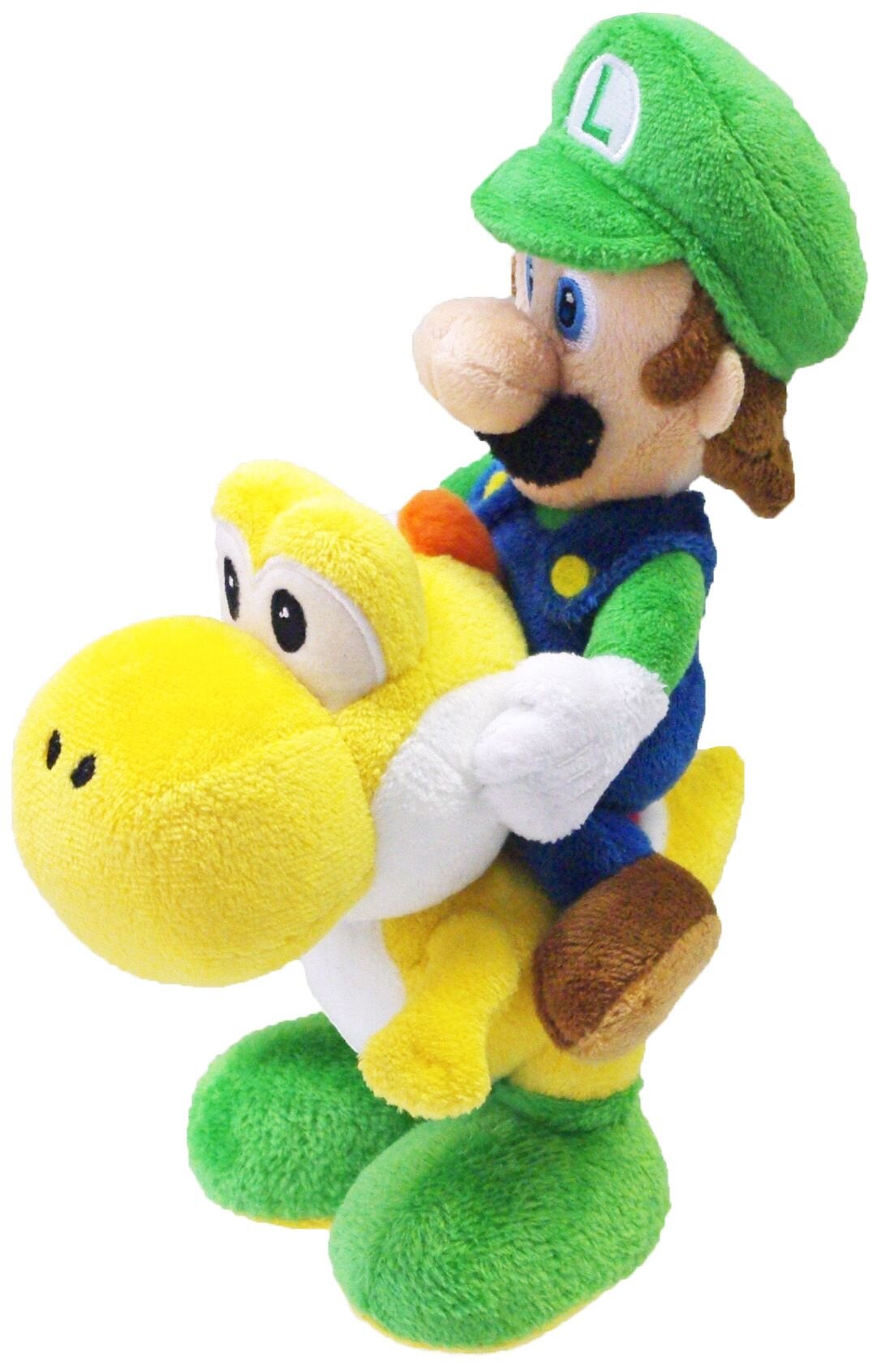 Super Mario Bros, Pehmolelu Luigi Riding Yoshi 22 cm