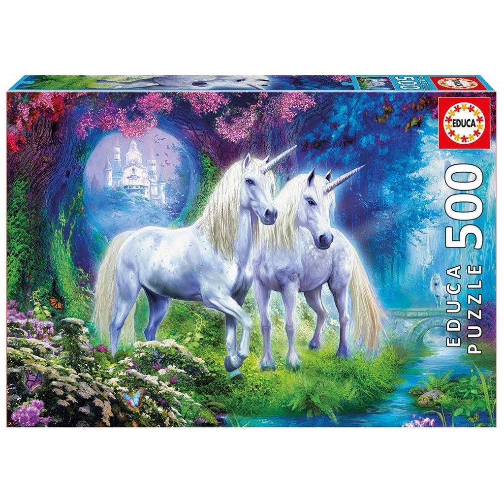 Educa Palapeli, Unicorns in the Forest 500 palaa