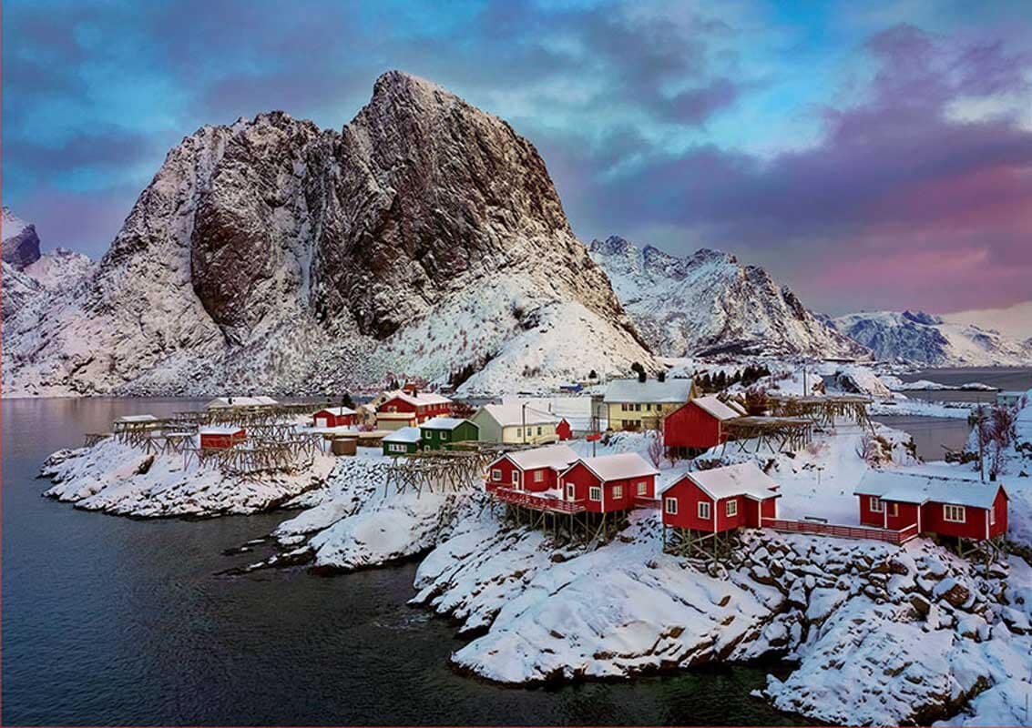 Educa Palapeli, Lofootteja saari, Norja 1500 palaa