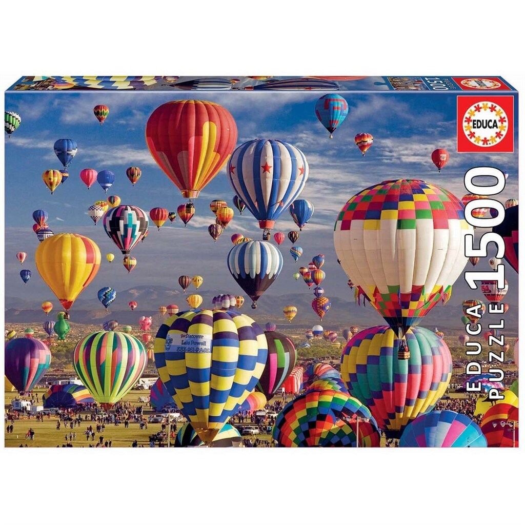 Educa Palapeli, Hot Air Balloons 1500 palaa