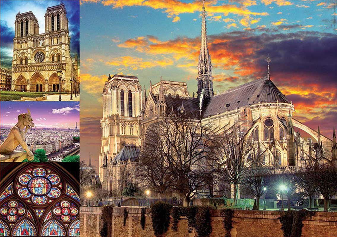 Educa Palapeli, Collage of Notre Dame 1000 palaa