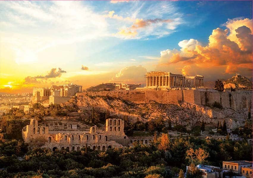 Educa Palapeli, Acropolis of Athens 1000 palaa
