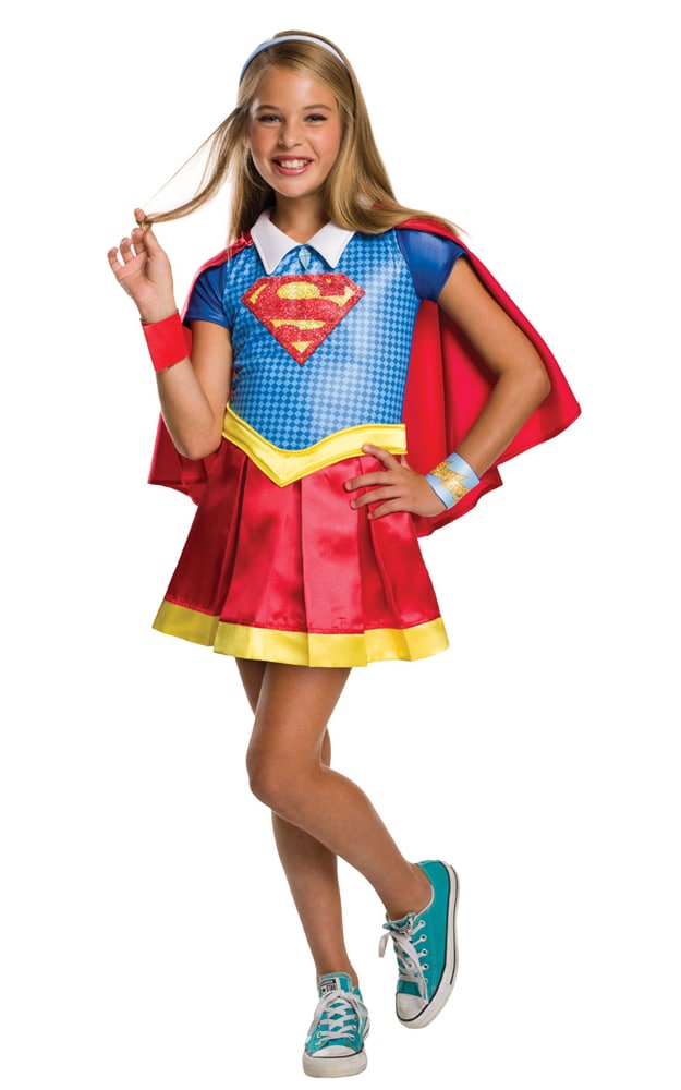 Supergirl Deluxe Lasten Naamiaisasu