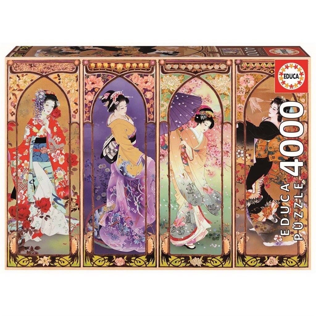 Educa Palapeli, Japanese Geisha Collage 4000 palaa