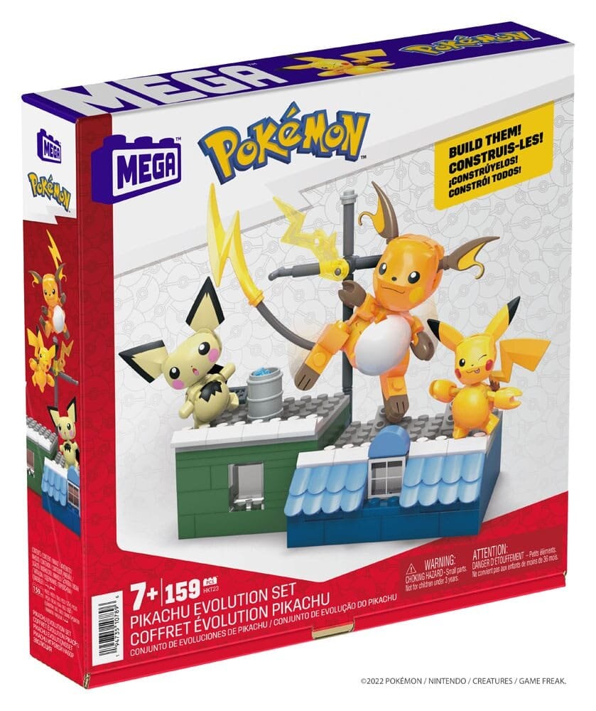 Pokémon - Mega Construction Set Pikachu Evolutions