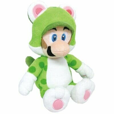 Super Mario Bros - Pehmolelu Cat Luigi 24 cm