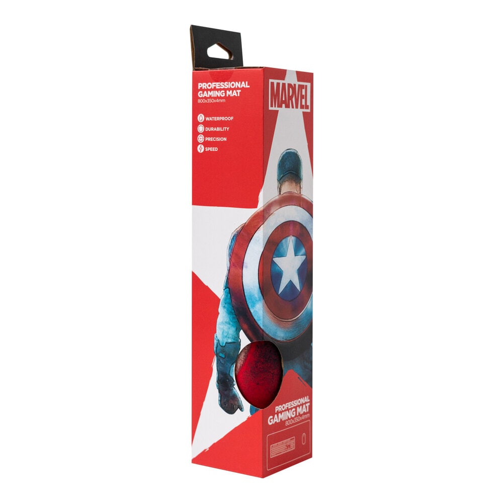 Marvel Avengers - Työpöytäalusta Captain America 35 x 80 cm
