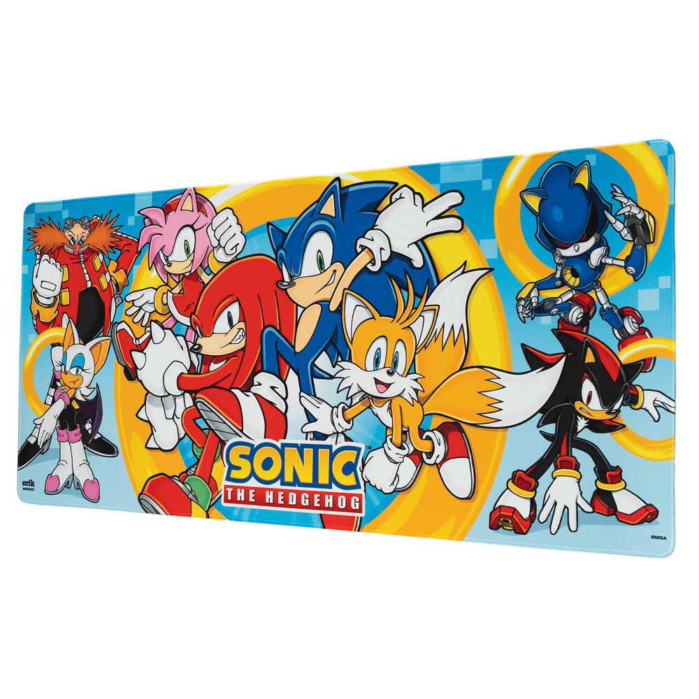 Sonic The Hedgehog - Pelihiirimatto XL, 35 x 80 cm
