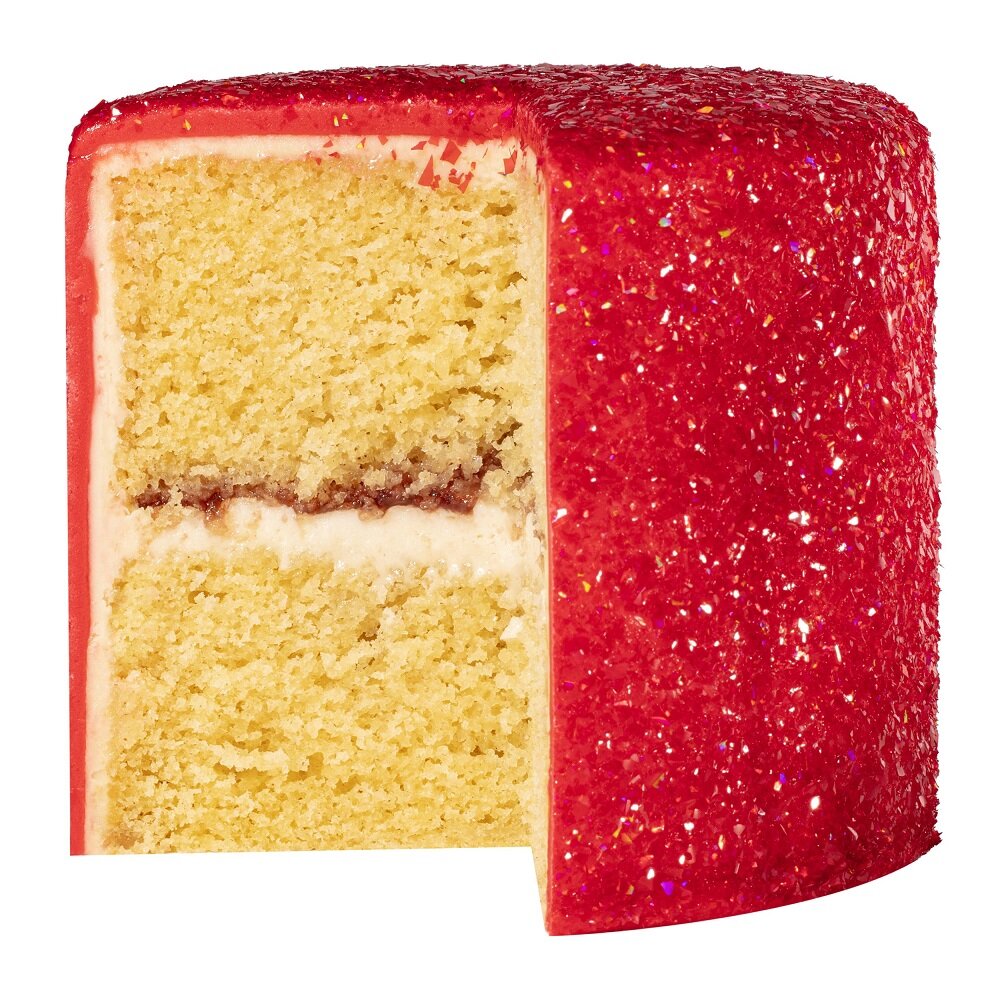 PME Syötävä Glitter, punainen