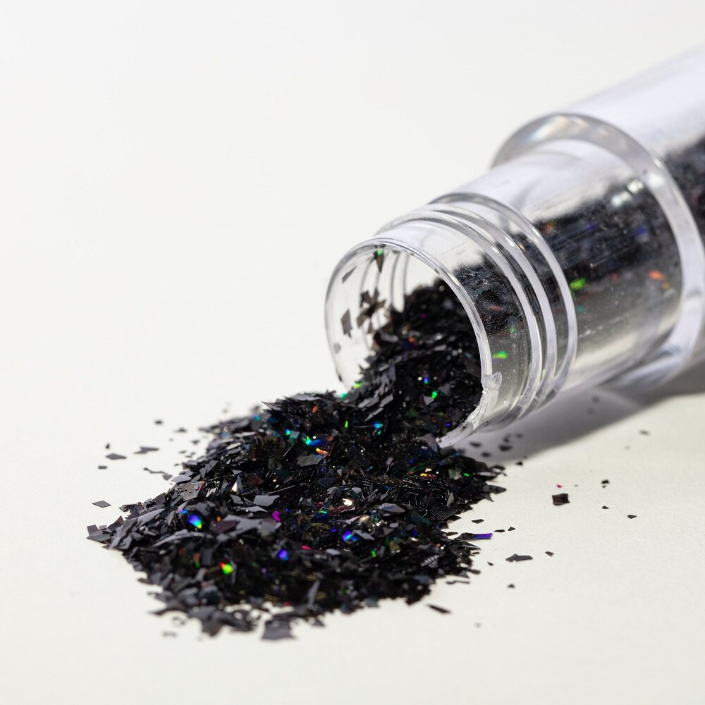 PME Syötävä Glitter, musta onyksi