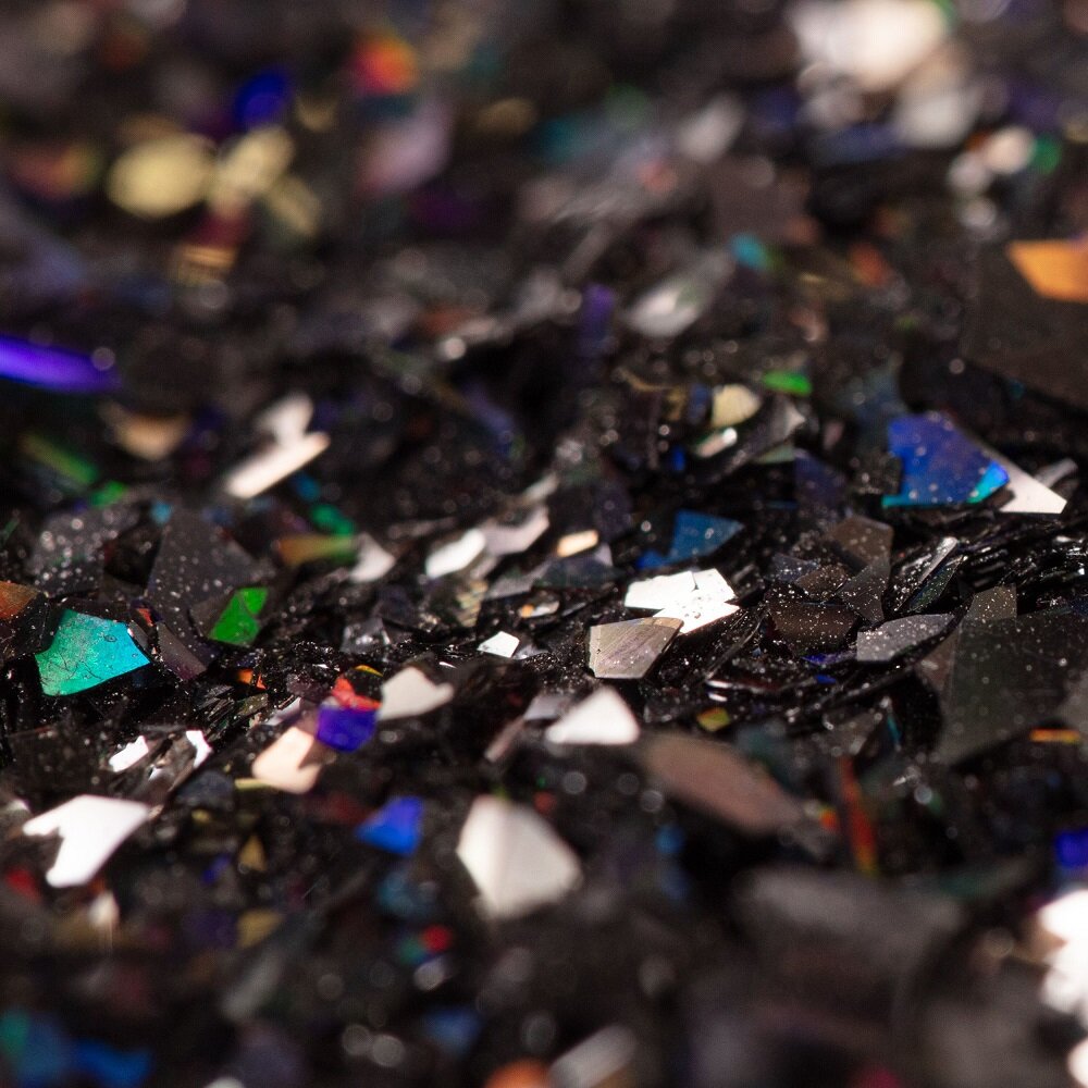 PME Syötävä Glitter, musta onyksi