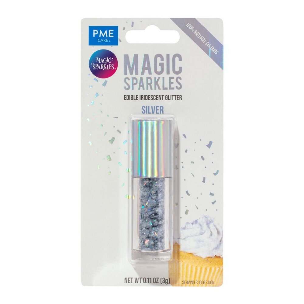 PME Syötävä Glitter, hopea