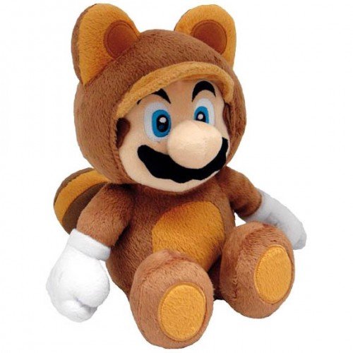 Super Mario Bros - Pehmolelu Tanooki Mario 22 cm