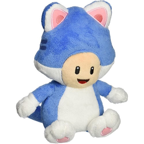 Super Mario Bros - Pehmolelu Magnet Cat Toad 19 cm