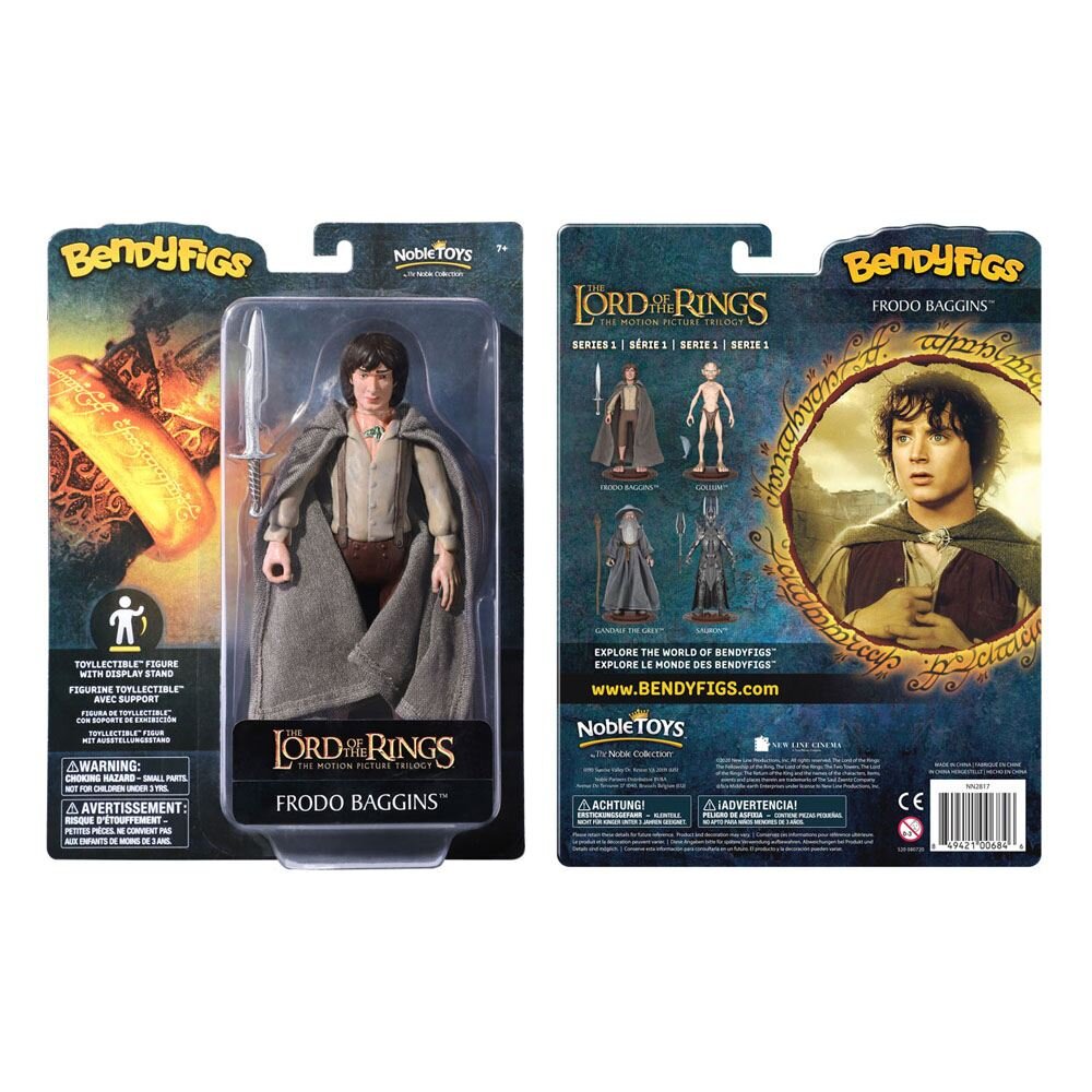 Taru Sormusten Herrasta, Bendyfig Toimintahahmo Frodo 19 cm