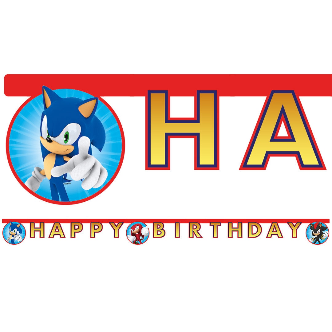 Sonic the Hedgehog - Viirinauha Happy Birthday