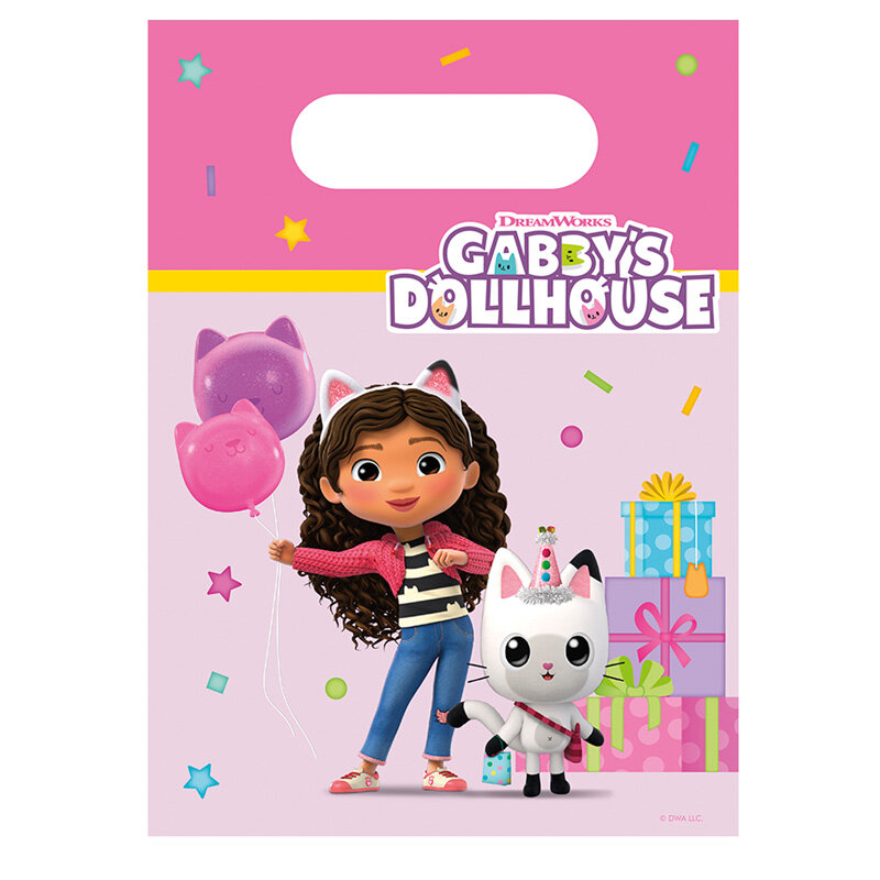 Gabby's Dollhouse - Paperiset juhlapussit 4 kpl